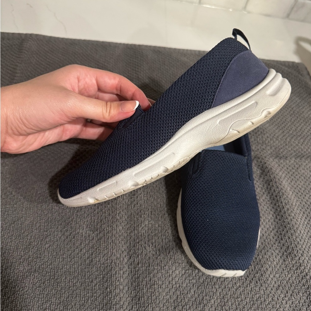 Easy Spirit Navy Blue Mules